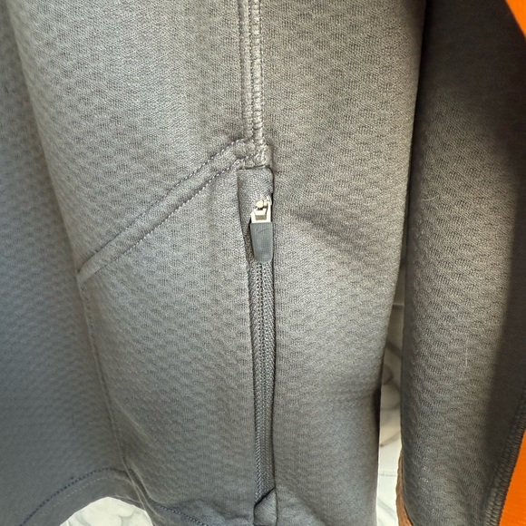 Nike Men's Performance Jacket in Charcoal and Orange - Picture 5 of 5